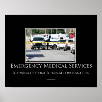 Crime Scenes Motivational Poster