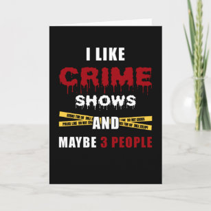 Crime Show Card