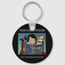 Crime Stories Keychain