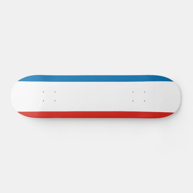 Crimea Flag Skateboard (Horz)