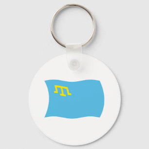 Crimean Tatars Flag Keychain