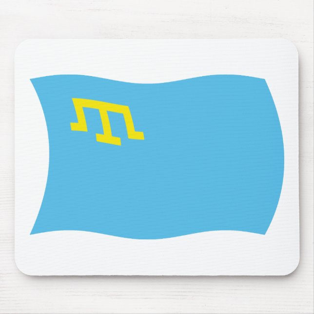 Crimean Tatars Flag Mousepad (Front)