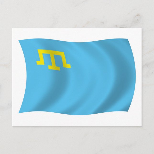 Crimean Tatars Flag Postcard (Front)