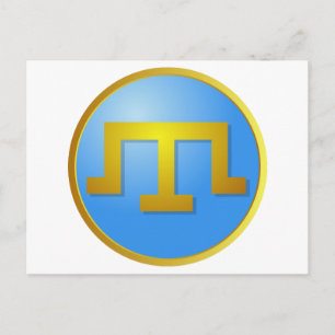 Crimean Tatars' Tamga Postcard
