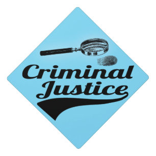 Criminal Justice Graduation Graduation Cap Topper