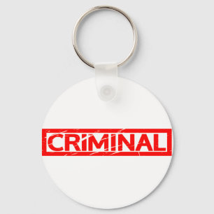 Criminal Stamp Keychain