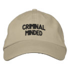 criminel Casquette ajustable