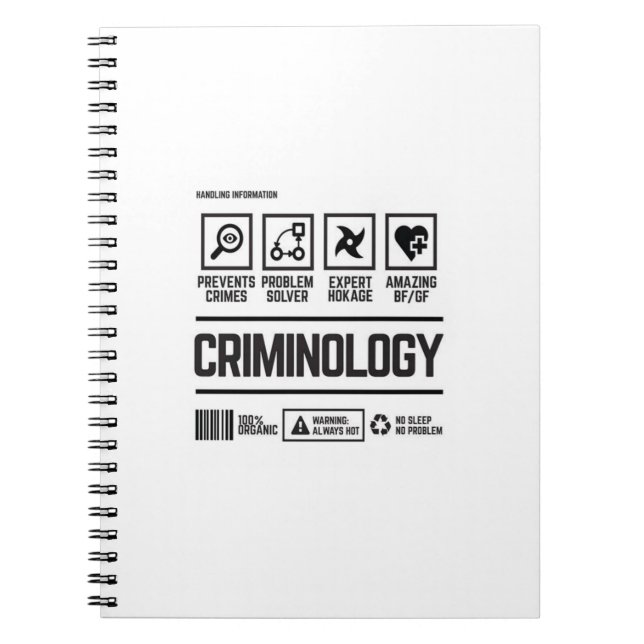criminology notebook (Front)