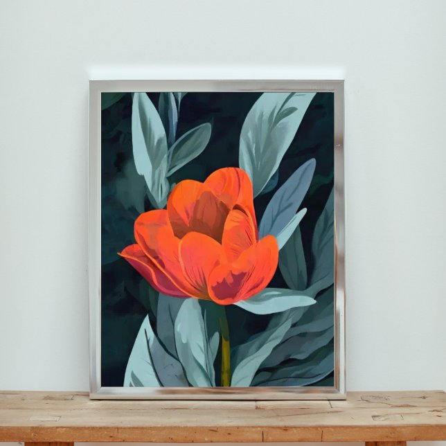Crimson Bloom Photo Print (Creator Uploaded)