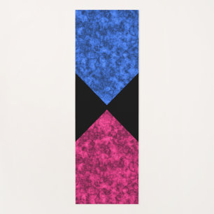 Crimson bright yoga mat