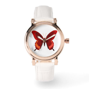 Crimson Butterfly eWatch Watch