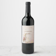 Crimson chuchote 40e anniversaire vin étiquettes