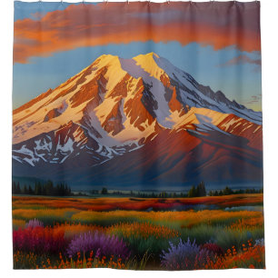 Crimson Clouds over the Valley