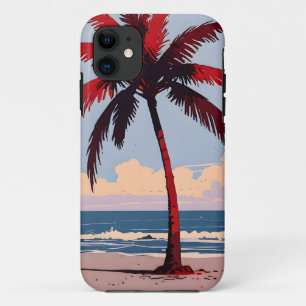 Crimson Coastline iPhone 11 Case
