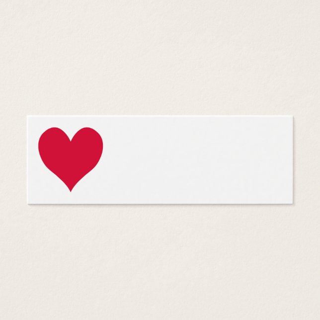 Crimson Cute Heart (Front)