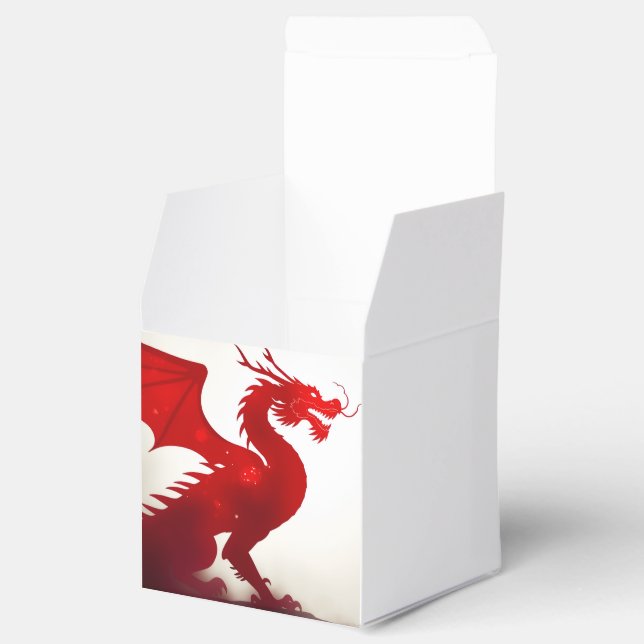 Crimson Dragon Fury Favor Box (Opened)