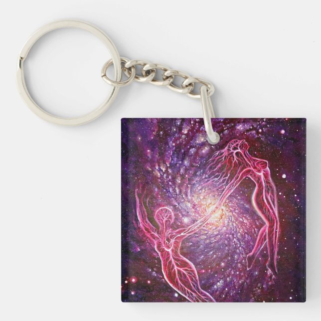 Crimson dream keychain (Front)