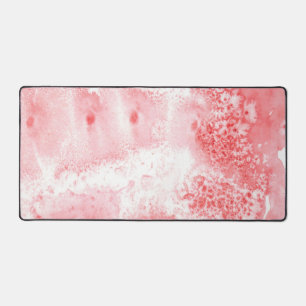 Crimson Echoes Desk Mat