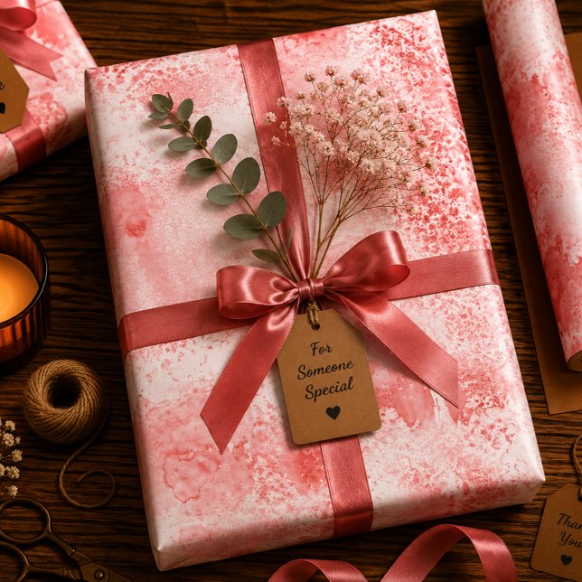 Crimson Echoes Wrapping Paper Sheet (Creator Uploaded)