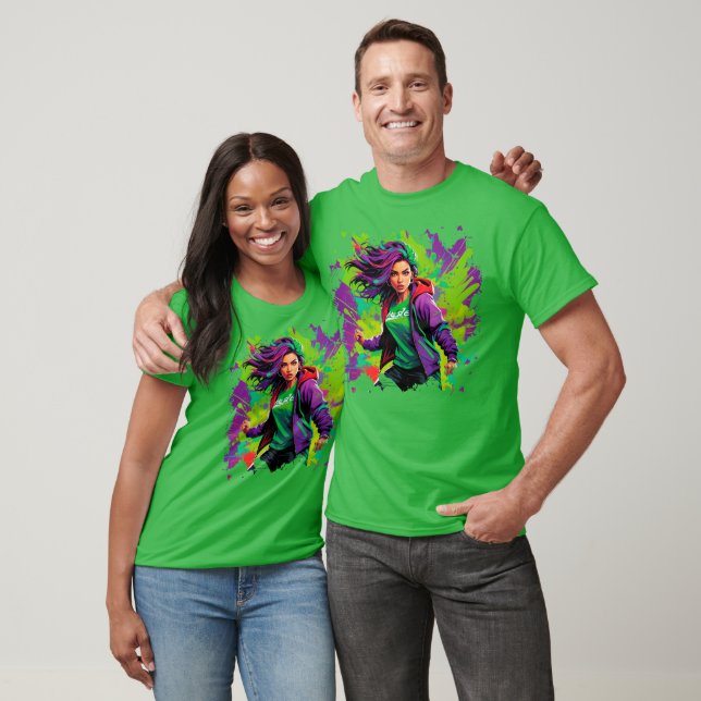 Crimson Edge: Fierce Flames T-Shirt (Unisex)