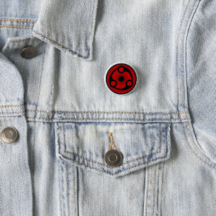 👁️Crimson Eye Button   Anime Power Badge👁️