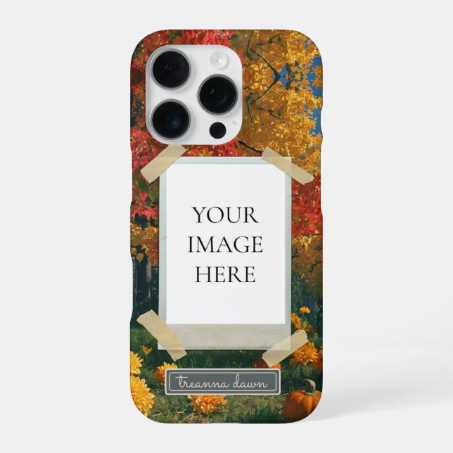 Crimson Fall iPhone Case (Back)