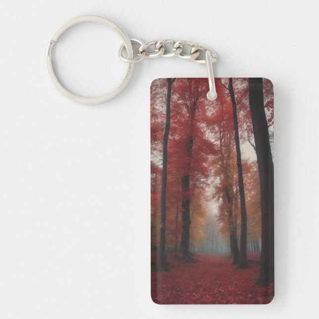Crimson Forest Keychain (Front)
