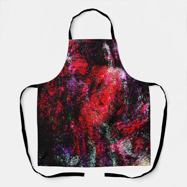 Crimson Form - Artistic Apron (Front)