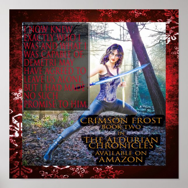 Crimson Frost Poster Semi-Gloss (Front)