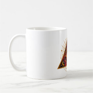 Crimson Guardian Eye Coffee Mug