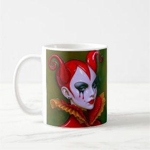 Crimson Harlequin Coffee Mug