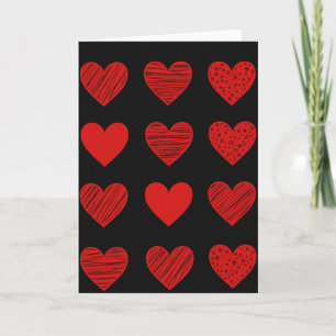 Crimson Hearts Graphic Card