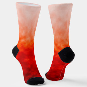 Crimson Heatfall Socks