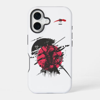 Crimson Honour: Samurai Warrior iPhone 16 Case