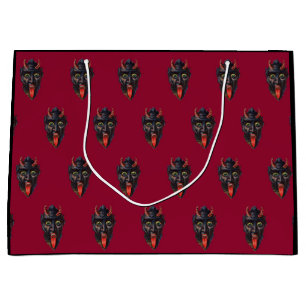 Crimson Krampus  Large Gift Bag