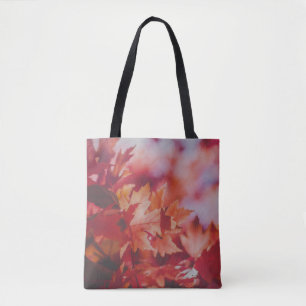 Crimson Maple Reverie Tote Bag
