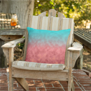 Crimson Mirage Outdoor Pillow