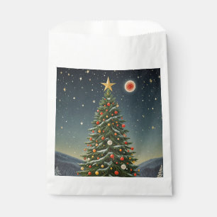 Crimson Noel Favour Bag