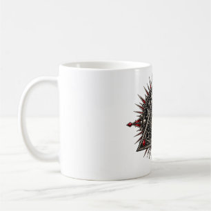 Crimson Obsidian Eye Coffee Mug