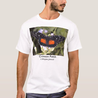 Crimson Patch Butterfly T-Shirt