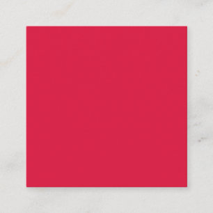 Crimson Red Custom Enclosure Card
