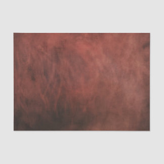 Crimson red dreamy haze distressed textured tissue paper