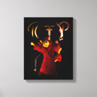 Crimson Red Grim Reaper Cat