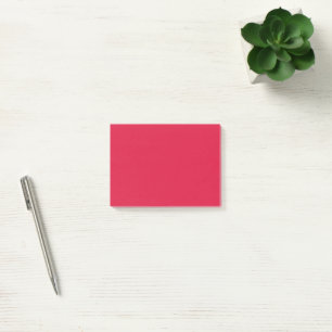 Crimson Red Post-It Notes – Customizable