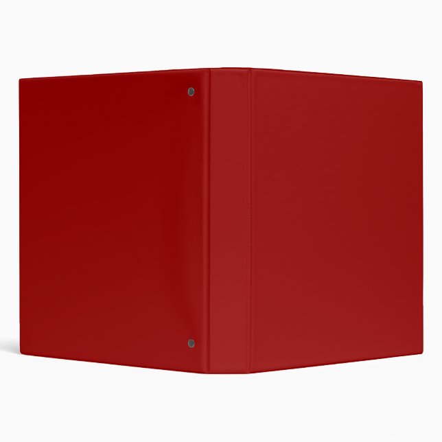 Crimson Red Solid Colour Binder (Background)