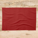 Crimson Red Solid Colour Kitchen Towel<br><div class="desc">Crimson Red Solid Colour</div>