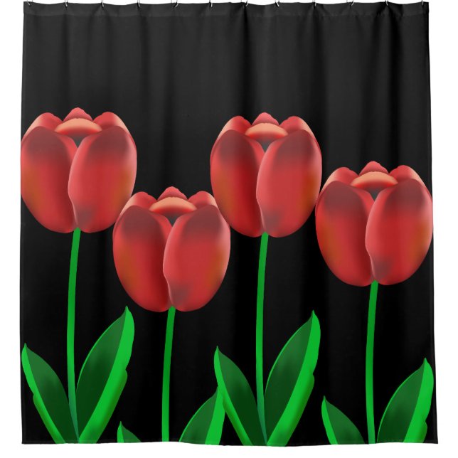 Crimson Red Tulips (Front)