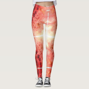 Crimson Residue Leggings