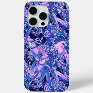 Crimson Rosella Tropical Blue iPhone 15 Pro Max Case