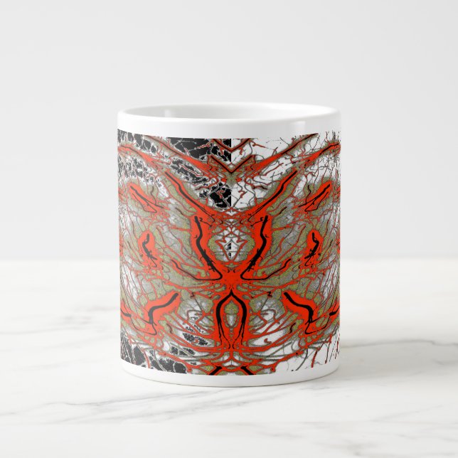 Crimson Spiralcore Jumbo Mug (Front)